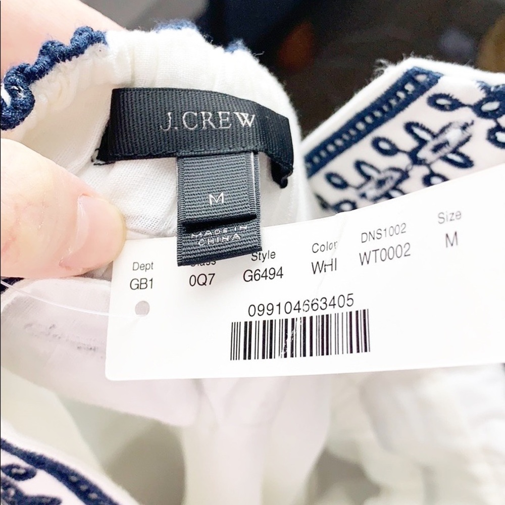 J CREW | WHITE COTTON MAXI DRESS - Picture 6 of 6